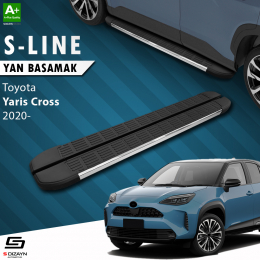 S-Dizayn Toyota Yaris Cross S-Line Krom Yan Basamak 173 Cm 2020 Üzeri