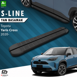 S-Dizayn Toyota Yaris Cross S-Line Siyah Yan Basamak 173 Cm 2020 Üzeri