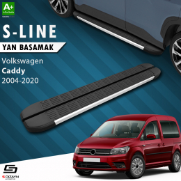 S-Dizayn VW Caddy 3 S-Line Aluminyum Yan Basamak 193 Cm 2004-2020 A+ Kalite