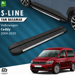 S-Dizayn VW Caddy 3 S-Line Krom Yan Basamak 193 Cm 2004-2020 A+ Kalite