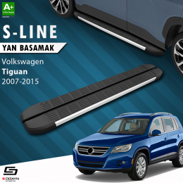 S-Dizayn VW Tiguan S-Line Aluminyum Yan Basamak 173 Cm 2007-2015