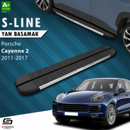 S-Dizayn Porsche Cayenne 2 S-Line Krom Yan Basamak 193 Cm 2011-2017