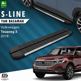 S-Dizayn VW Touareg 3 S-Line Krom Yan Basamak 193 Cm 2018 Üzeri
