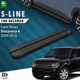 S-Dizayn Land Rover Discovery 4 S-Line Siyah Yan Basamak 193 Cm 2009-2016