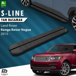 S-Dizayn Land Rover Rover Range Rover Vogue 3 S-Line Siyah Yan Basamak 193 Cm 2013 Üzeri