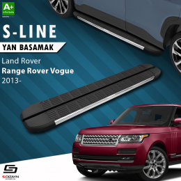S-Dizayn Land Rover Rover Range Rover Vogue 3 S-Line Krom Yan Basamak 193 Cm 2013 Üzeri