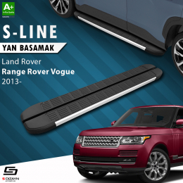 S-Dizayn Land Rover Rover Range Rover Vogue 3 S-Line Aluminyum Yan Basamak 193 Cm 2013 Üzeri
