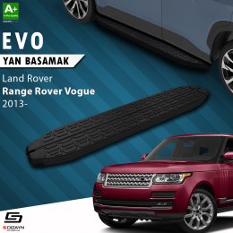 S-Dizayn Land Rover Rover Range Rover Vogue 3 Evo Siyah Yan Basamak 193 Cm 2013 Üzeri