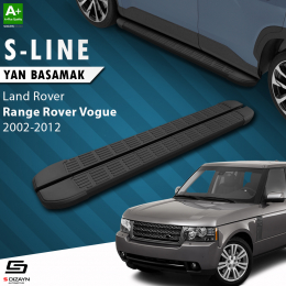 S-Dizayn Land Rover Range Rover Vogue 2 S-Line Siyah Yan Basamak 183 Cm 2002-2012