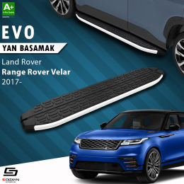 S-Dizayn Land Rover Range Rover Velar Evo Aluminyum Yan Basamak 193 Cm 2017 Üzeri