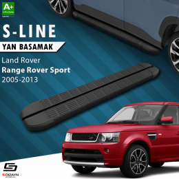 S-Dizayn Land Rover Range Rover Sport S-Line Siyah Yan Basamak 183 Cm 2005-2013