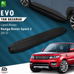 S-Dizayn Land Rover Range Rover Sport 2 Evo Siyah Yan Basamak 193 Cm 2013 Üzeri