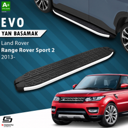 S-Dizayn Land Rover Range Rover Sport 2 Evo Aluminyum Yan Basamak 193 Cm 2013 Üzeri