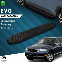 S-Dizayn VW Touareg Evo Siyah Yan Basamak 193 Cm 2002-2010
