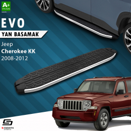 S-Dizayn Jeep Cherokee KK Evo Krom Yan Basamak 153 Cm 2008-2012