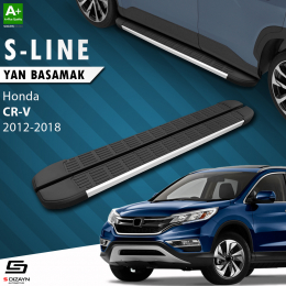 S-Dizayn Honda CR-V 4 S-Line Aluminyum Yan Basamak 173 Cm 2012-2018 A+ Kalite