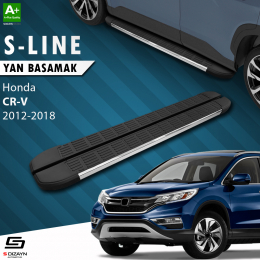 S-Dizayn Honda CR-V 4 S-Line Krom Yan Basamak 173 Cm 2012-2018 A+ Kalite