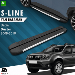 S-Dizayn Dacia Duster S-Line Aluminyum Yan Basamak 173 Cm 2009-2018