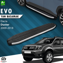 S-Dizayn Dacia Duster Evo Krom Yan Basamak 173 Cm 2009-2018