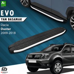S-Dizayn Dacia Duster Evo Aluminyum Yan Basamak 173 Cm 2009-2018