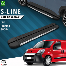 S-Dizayn Fiat Fiorino S-Line Krom Yan Basamak 173 Cm 2008 Üzeri