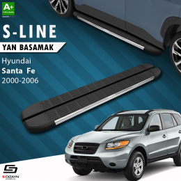 S-Dizayn Hyundai Santa Fe S-Line Krom Yan Basamak 163 Cm 2000-2006