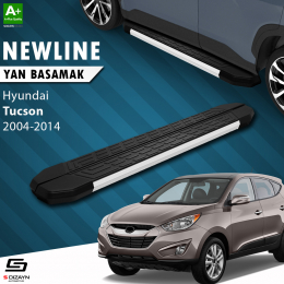 S-Dizayn Hyundai Tucson 2 NewLine Aluminyum Yan Basamak 173 Cm 2004-2014