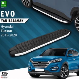 S-Dizayn Hyundai Tucson 3 Evo Aluminyum Yan Basamak 173 Cm 2015-2020