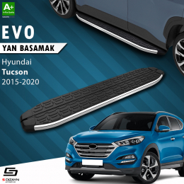 S-Dizayn Hyundai Tucson 3 Evo Krom Yan Basamak 173 Cm 2015-2020