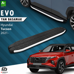 S-Dizayn Hyundai Tucson 4 Evo Aluminyum Yan Basamak 173 Cm 2021 Üzeri