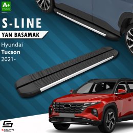 S-Dizayn Hyundai Tucson 4 S-Line Aluminyum Yan Basamak 173 Cm 2021 Üzeri