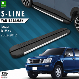 S-Dizayn Isuzu D-Max S-Line Aluminyum Yan Basamak 203 Cm 2002-2012