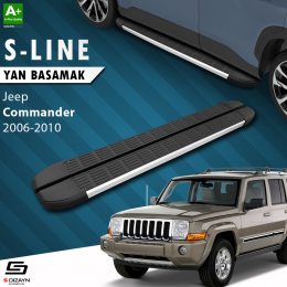 S-Dizayn Jeep Commander S-Line Aluminyum Yan Basamak 173 Cm 2006-2010