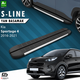 S-Dizayn Kia Sportage 4 S-Line Aluminyum Yan Basamak 173 Cm 2016-2021