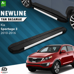 S-Dizayn Kia Sportage 3 NewLine Aluminyum Yan Basamak 173 Cm 2010-2016