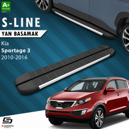 S-Dizayn Kia Sportage 3 S-Line Aluminyum Yan Basamak 173 Cm 2010-2016