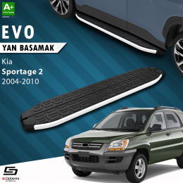S-Dizayn Kia Sportage 2 Evo Aluminyum Yan Basamak 173 Cm 2004-2010