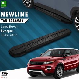 S-Dizayn Land Rover Range Rover Evoque NewLine Siyah Yan Basamak 173 Cm 2012-2017