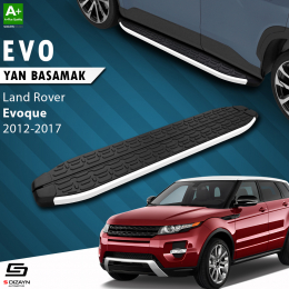 S-Dizayn Land Rover Range Rover Evoque Evo Aluminyum Yan Basamak 173 Cm 2012-2017