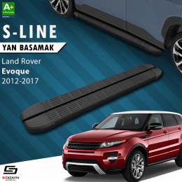 S-Dizayn Land Rover Range Rover Evoque S-Line Siyah Yan Basamak 173 Cm 2012-2017