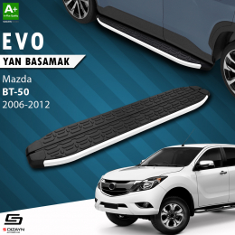 S-Dizayn Mazda BT-50 Pick-Up Evo Aluminyum Yan Basamak 193 Cm 2006-2012