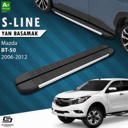 S-Dizayn Mazda BT-50 Pick-Up S-Line Aluminyum Yan Basamak 193 Cm 2006-2012