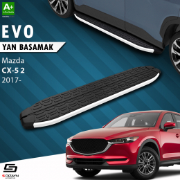 S-Dizayn Mazda CX-5 2 Evo Aluminyum Yan Basamak 183 Cm 2017 Üzeri