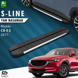 S-Dizayn Mazda CX-5 2 S-Line Aluminyum Yan Basamak 183 Cm 2017 Üzeri