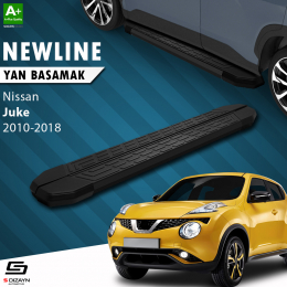 S-Dizayn Nissan Juke NewLine Siyah Yan Basamak 173 Cm 2010-2018