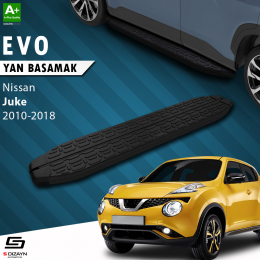 S-Dizayn Nissan Juke Evo Siyah Yan Basamak 173 Cm 2010-2018