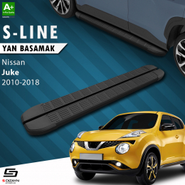S-Dizayn Nissan Juke S-Line Siyah Yan Basamak 173 Cm 2010-2018