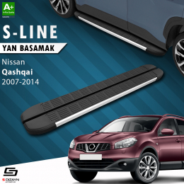 S-Dizayn Nissan Qashqai S-Line Aluminyum Yan Basamak 173 Cm 2007-2014