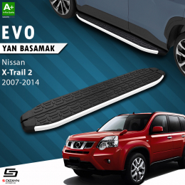 S-Dizayn Nissan X-Trail T31 Evo Aluminyum Yan Basamak 173 Cm 2007-2014
