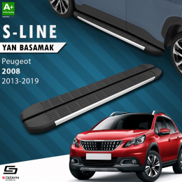 S-Dizayn Peugeot 2008 S-Line Aluminyum Yan Basamak 173 Cm 2013-2019